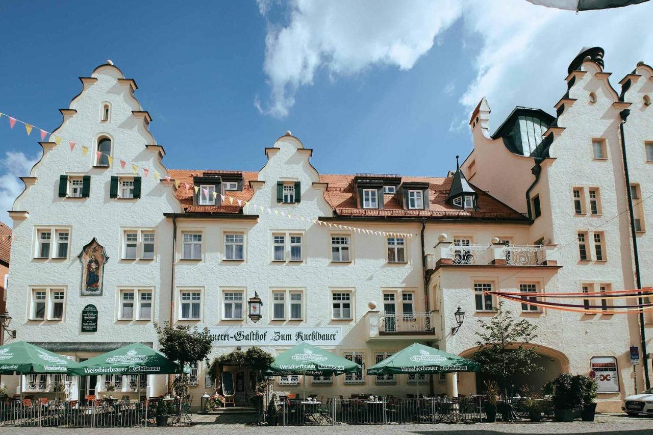 Brauereigasthof Zum Kuchlbauer Abensberg Exterior photo